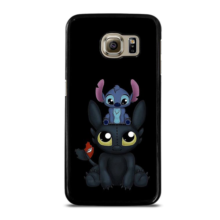 Toothless And Stitch Samsung Galaxy S6 Case Cover