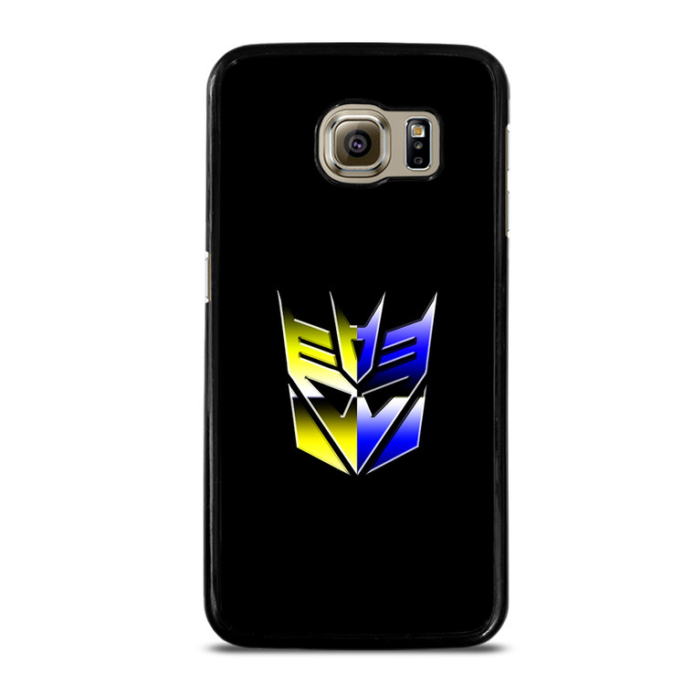 Transformers Decepticons Rainbow Logo Samsung Galaxy S6 Case Cover