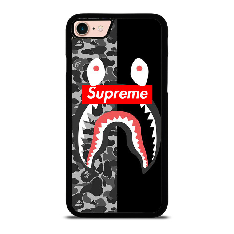 SUPREME BAPE SHARK iPhone 7 / 8 Case Cover