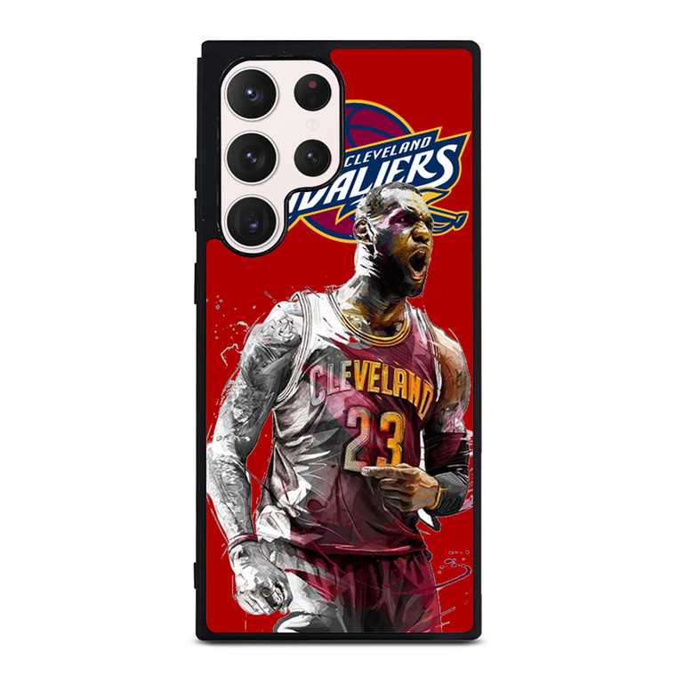 LEBRON JAMES CLEVELAND CAVALIERS Samsung Galaxy S23 Ultra Case Cover