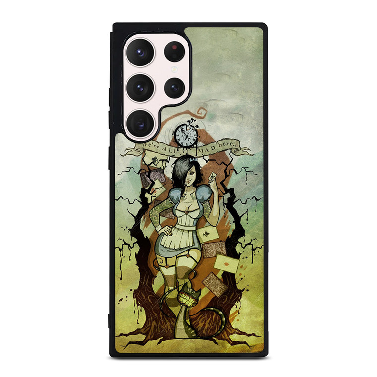Zombie Alice In Wonderland Samsung Galaxy S23 Ultra Case Cover