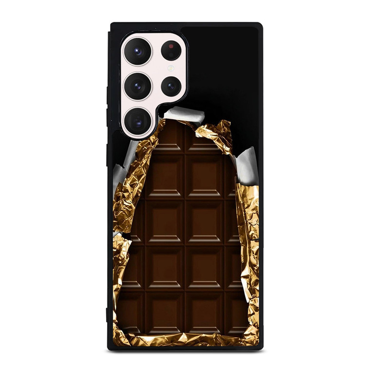 Brick Chocolate Samsung Galaxy S23 Ultra Case Cover