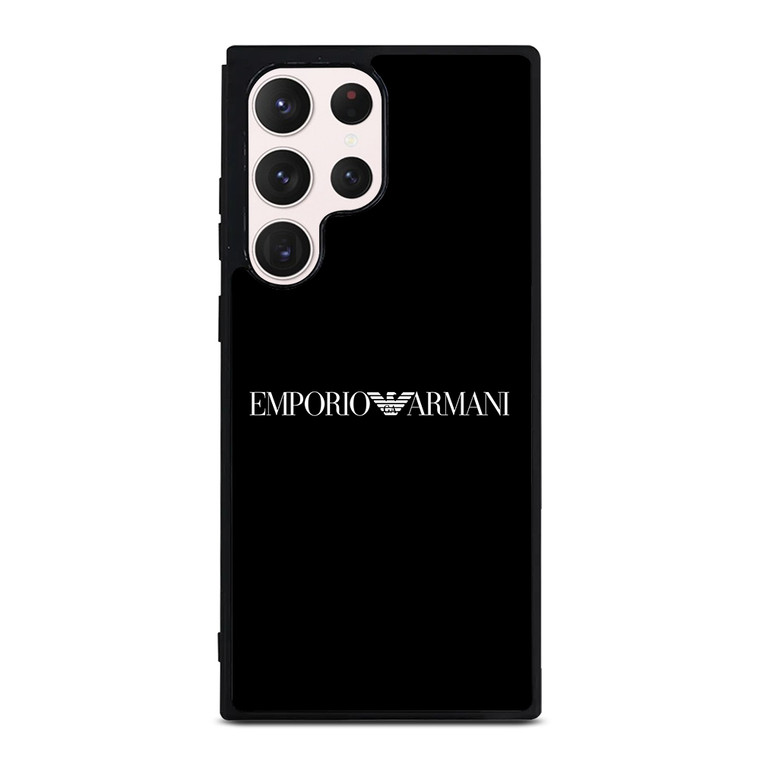 Emporio Armani Art Samsung Galaxy S23 Ultra Case Cover