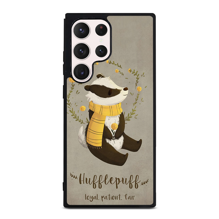 Hufflepuff Loyal Patient Fair Samsung Galaxy S23 Ultra Case Cover