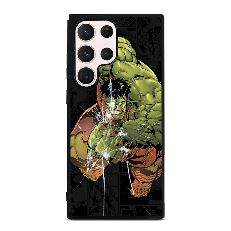 Hulk Comic In Action Samsung Galaxy S23 Ultra Case Cover