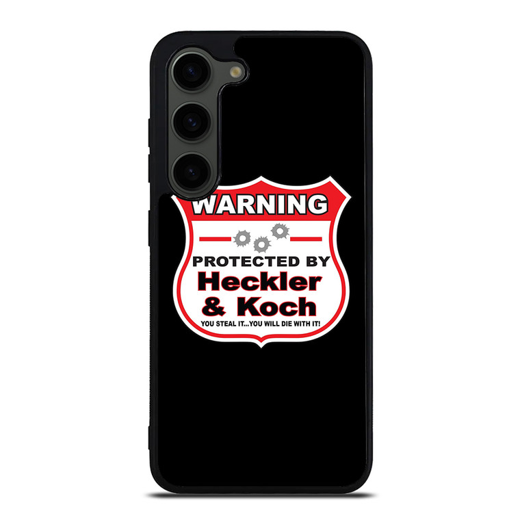 HECKLER & KOCH WARNING Samsung Galaxy S23 Plus Case Cover