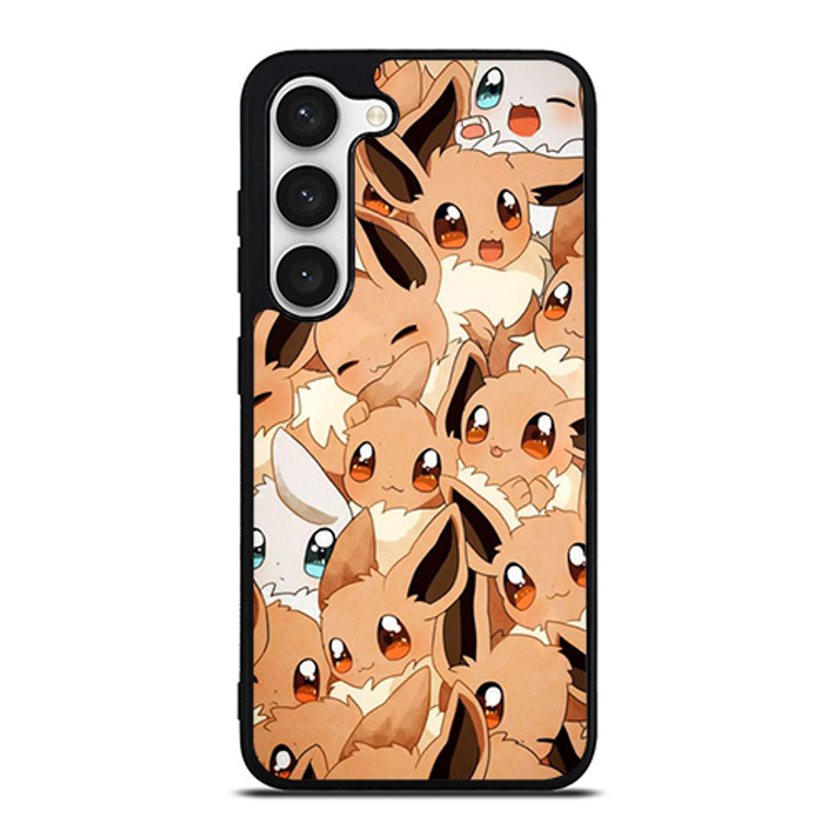 Eevee Cute Pokemon Samsung Galaxy S23 Case Cover