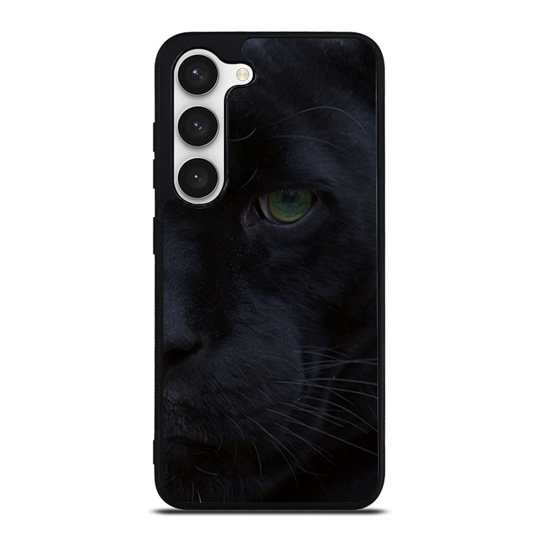 HALF FACE BLACK PANTHER Samsung Galaxy S23 Case Cover