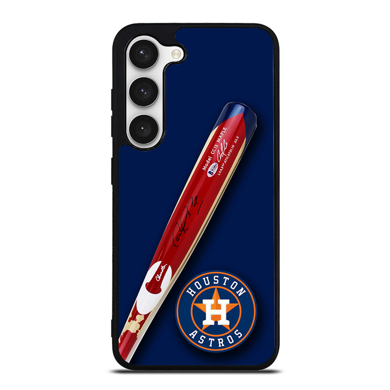 Houston Astros Correa's Stick Signed Samsung Galaxy S23 Case Cover