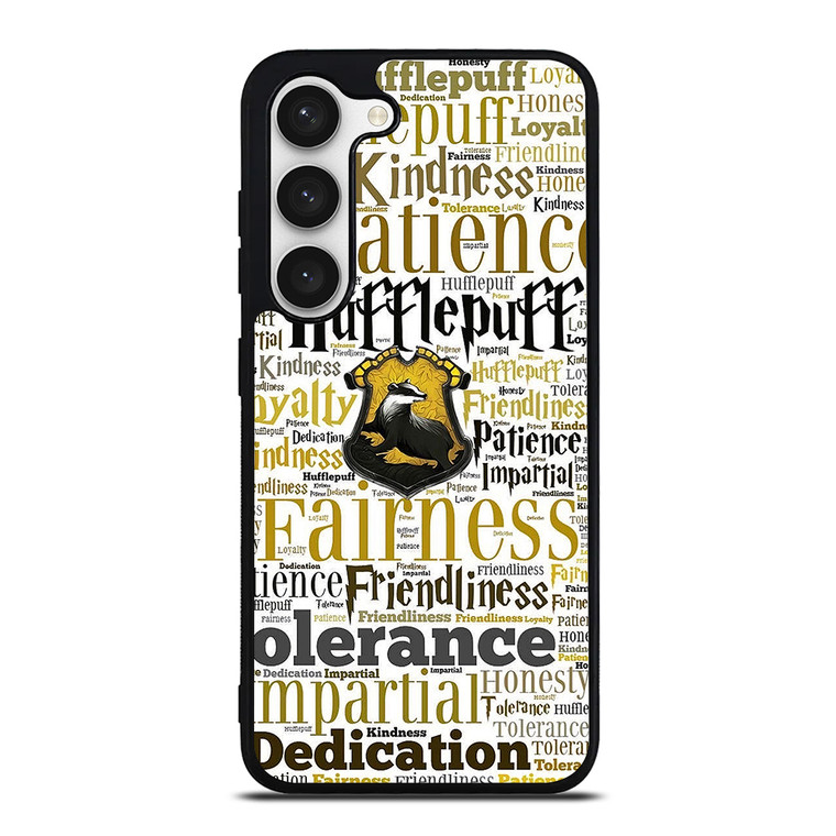 Hufflepuff Harry Potter Wallpaper Samsung Galaxy S23 Case Cover