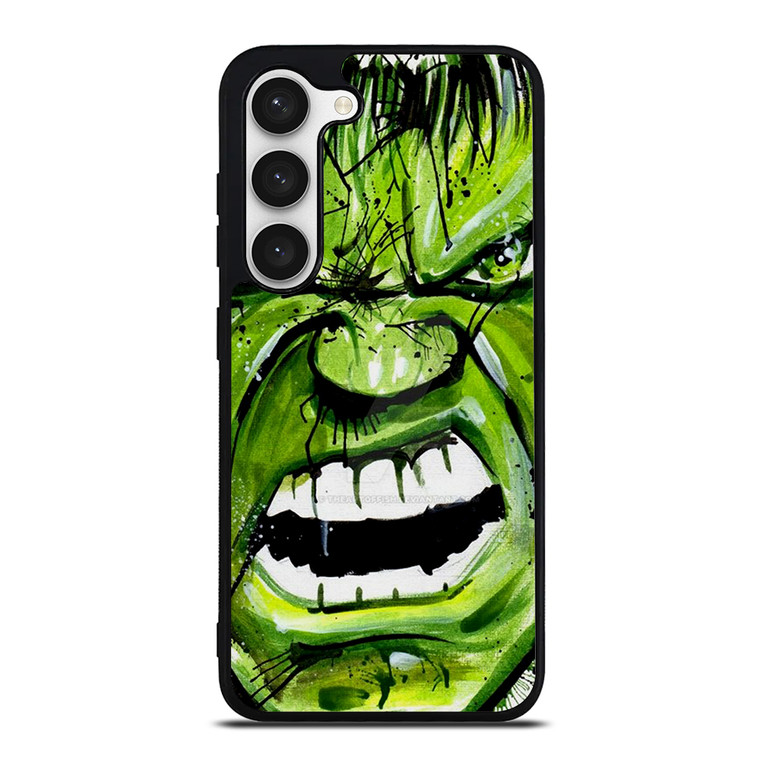 Hulk Comic Face Samsung Galaxy S23 Case Cover