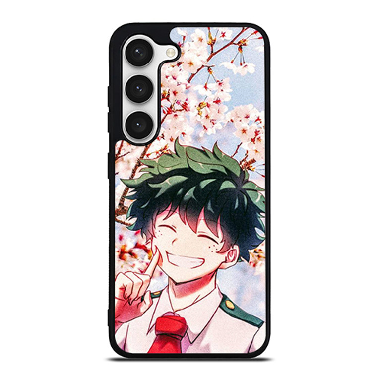 Izuku Midoriya Cute Face Samsung Galaxy S23 Case Cover