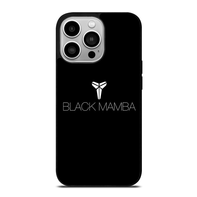 BLACK MAMBA BLACK iPhone 14 Pro Case Cover