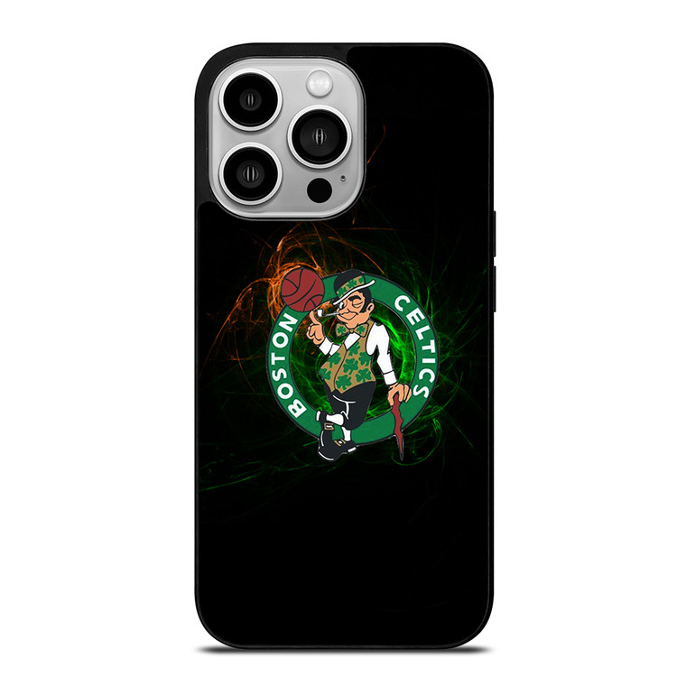 BOSTON CELTICS LOGO ART iPhone 14 Pro Case Cover