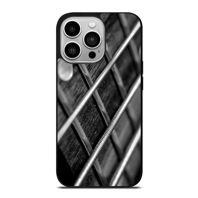Guitar String Image iPhone 14 Pro Case Cover