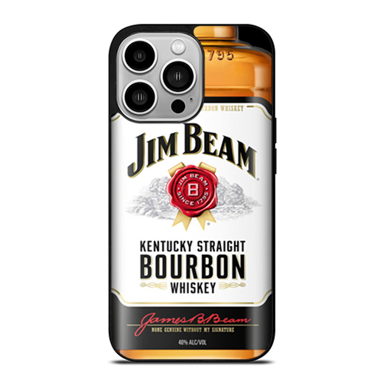 Jim Beam Bottle iPhone 14 Pro Case Cover