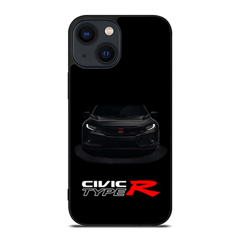 Dark Honda Civic Type R iPhone 14 Plus Case Cover