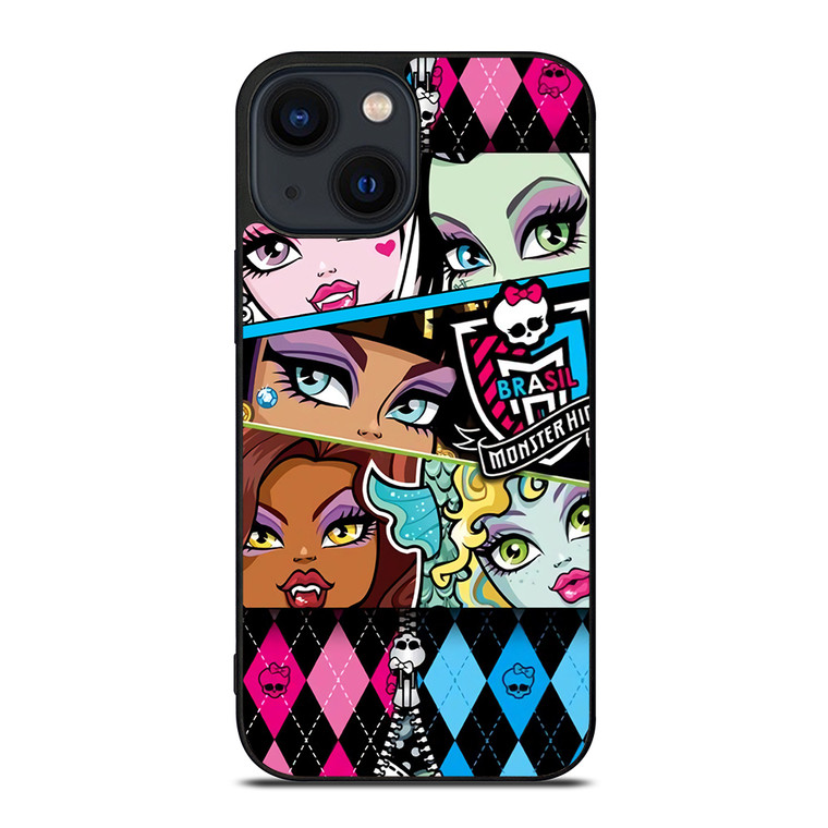 Frankie Stein Brasil Monster High iPhone 14 Plus Case Cover