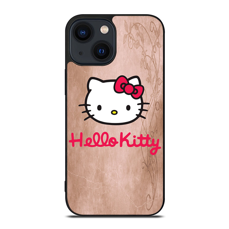 HELLO KITTY FACE iPhone 14 Plus Case Cover
