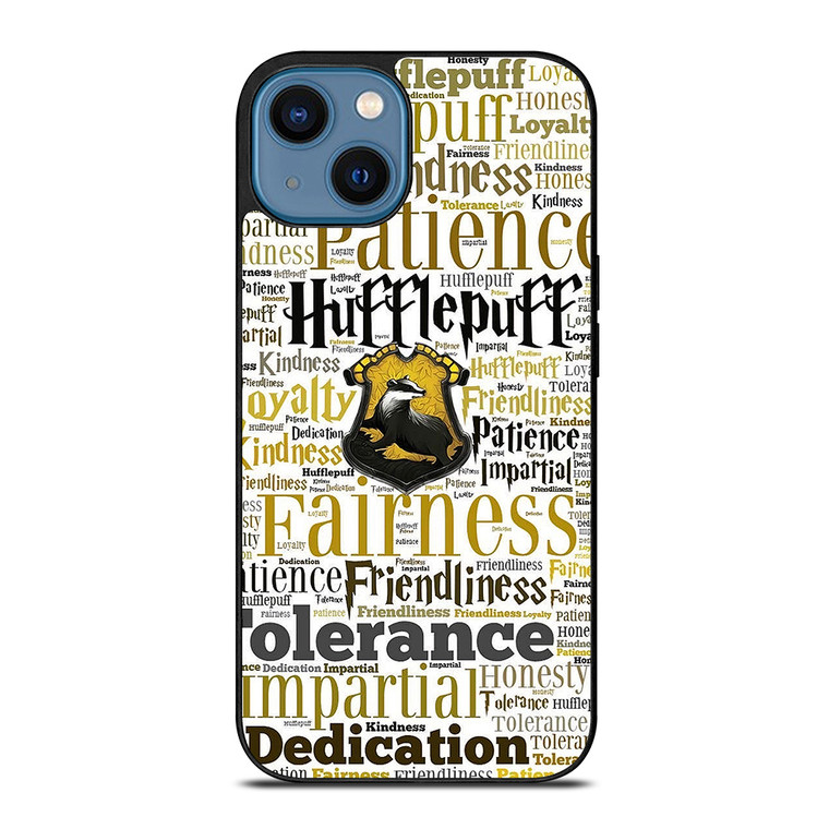 Hufflepuff Harry Potter Wallpaper iPhone 14 Case Cover