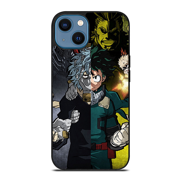 Izuku Midoriya My Hero Academia Face Off iPhone 14 Case Cover