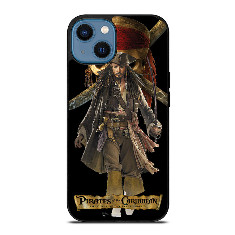 JACK PIRATES OF THE CARIBBEAN iPhone 14 Case Cover