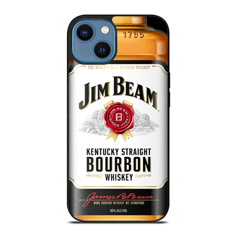 Jim Beam Bottle iPhone 14 Case Cover