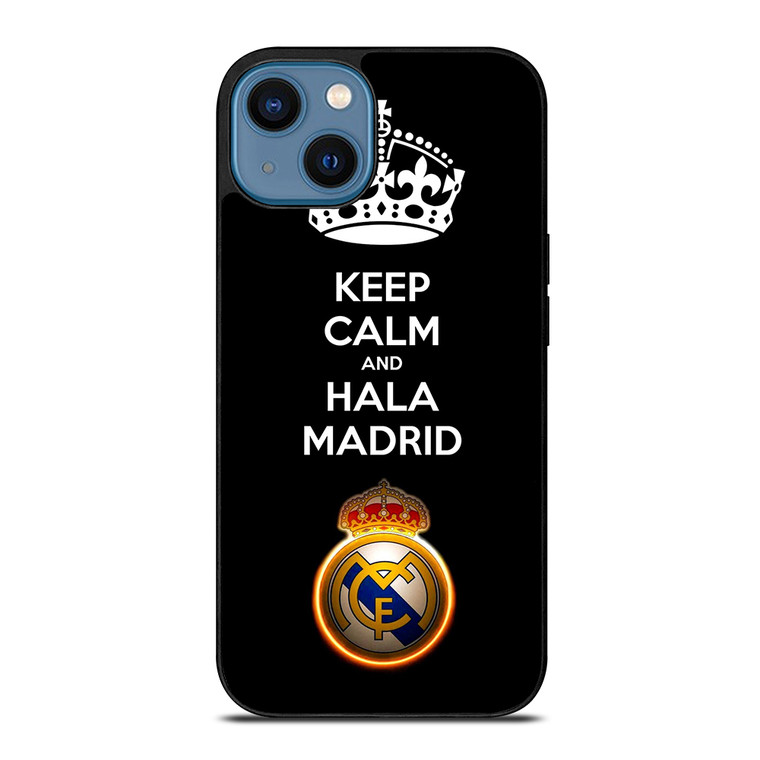 KEEP CALM AND HALA MADRID iPhone 14 Case Cover