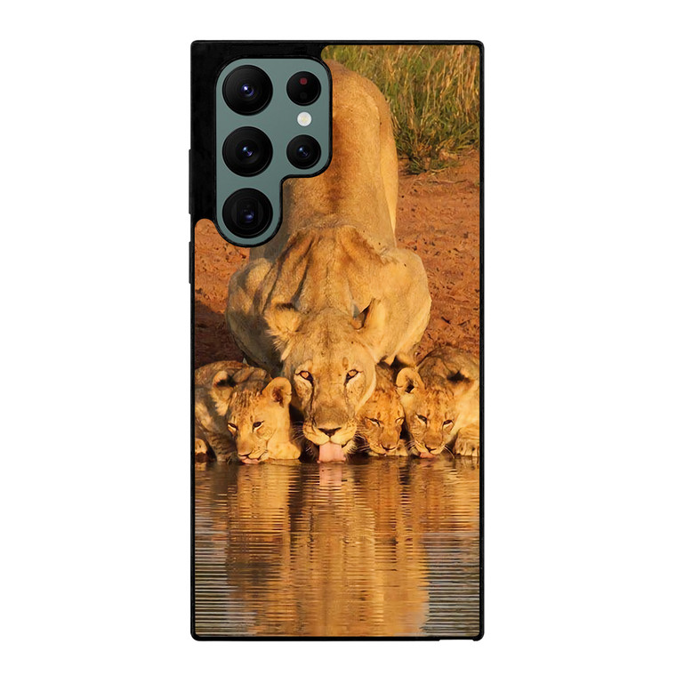 Amazing Natural Lion Samsung Galaxy S22 Ultra 5G Case Cover