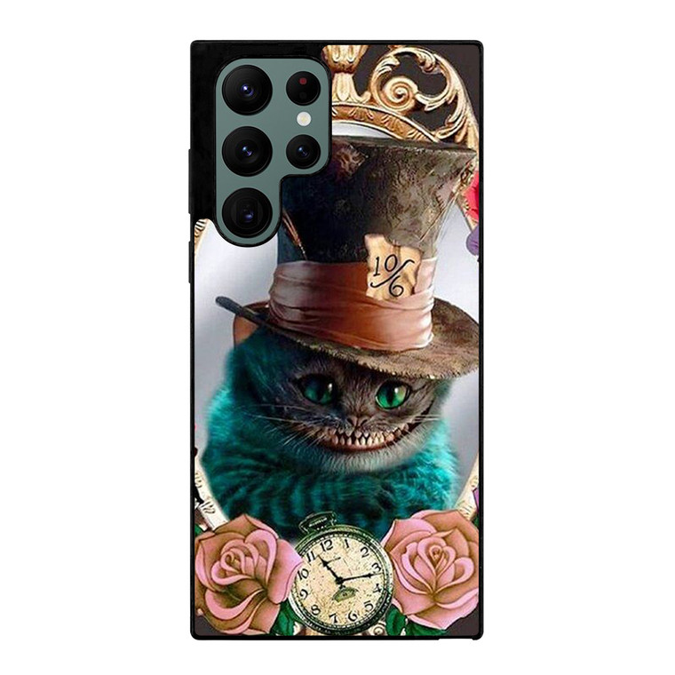 Cheshire Alice in Wonderland Samsung Galaxy S22 Ultra 5G Case Cover