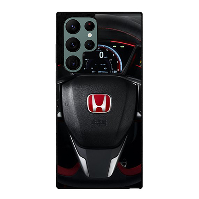 Civic Type R Steering Speed Meter Samsung Galaxy S22 Ultra 5G Case Cover