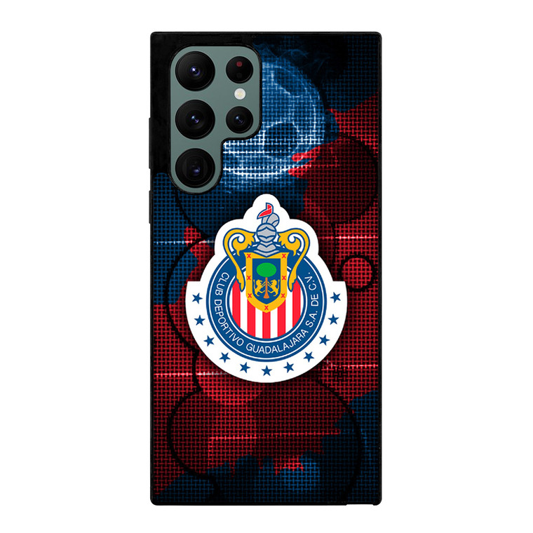 Club Deportivo Chivas Guadalajara Logo Samsung Galaxy S22 Ultra 5G Case Cover