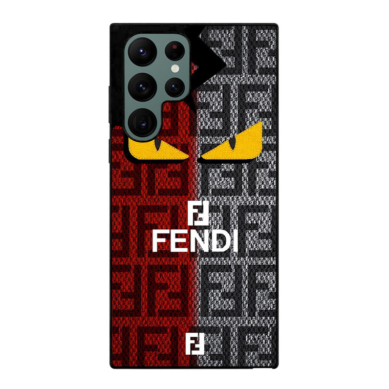 FENDI ROMA EYES LOGO Samsung Galaxy S22 Ultra 5G Case Cover