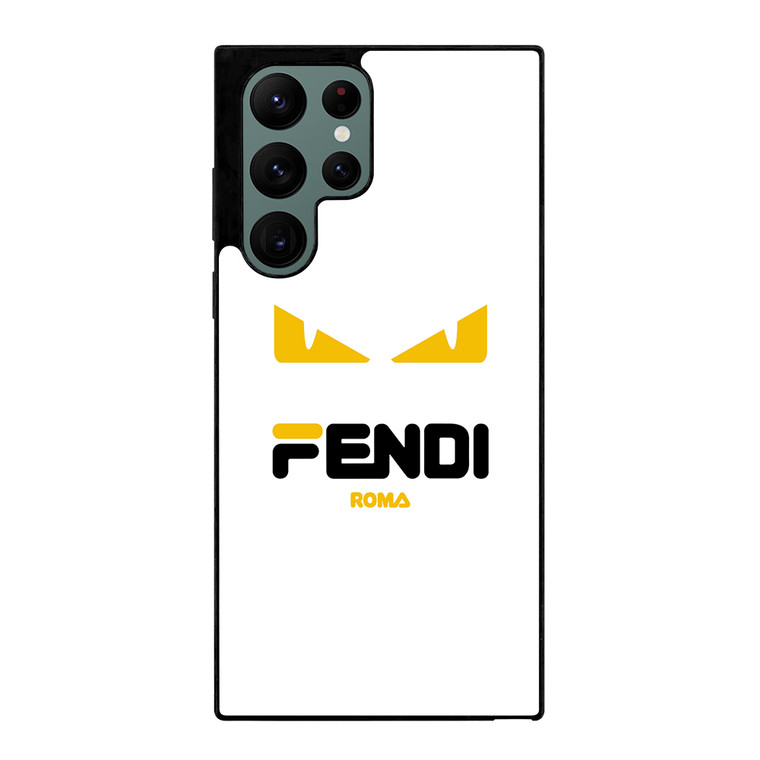 FENDI ROMA LOGO Samsung Galaxy S22 Ultra 5G Case Cover