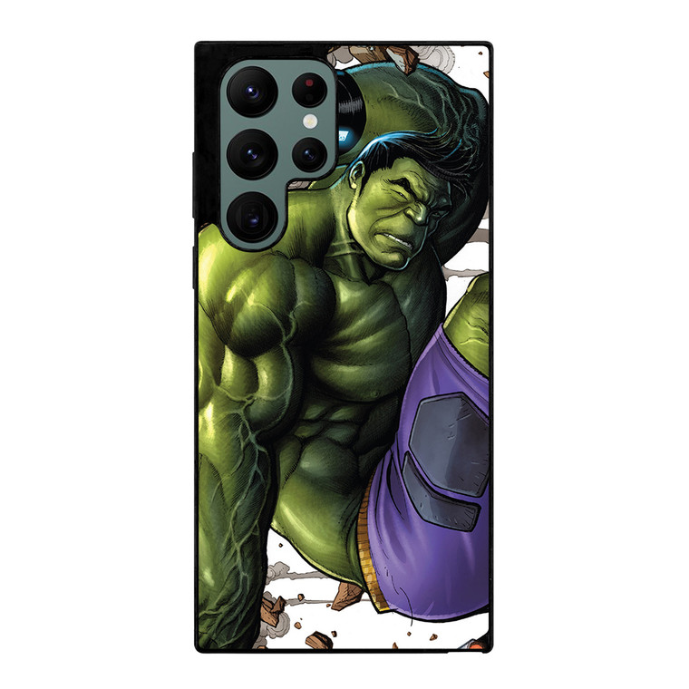 Green Hulk Comic Samsung Galaxy S22 Ultra 5G Case Cover