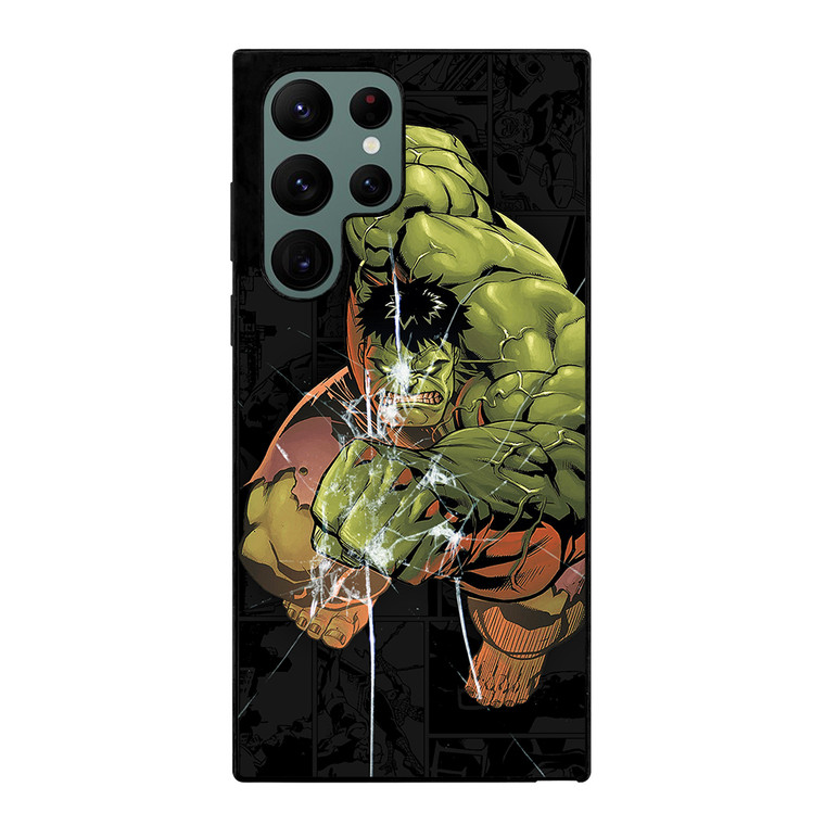 Hulk Comic In Action Samsung Galaxy S22 Ultra 5G Case Cover