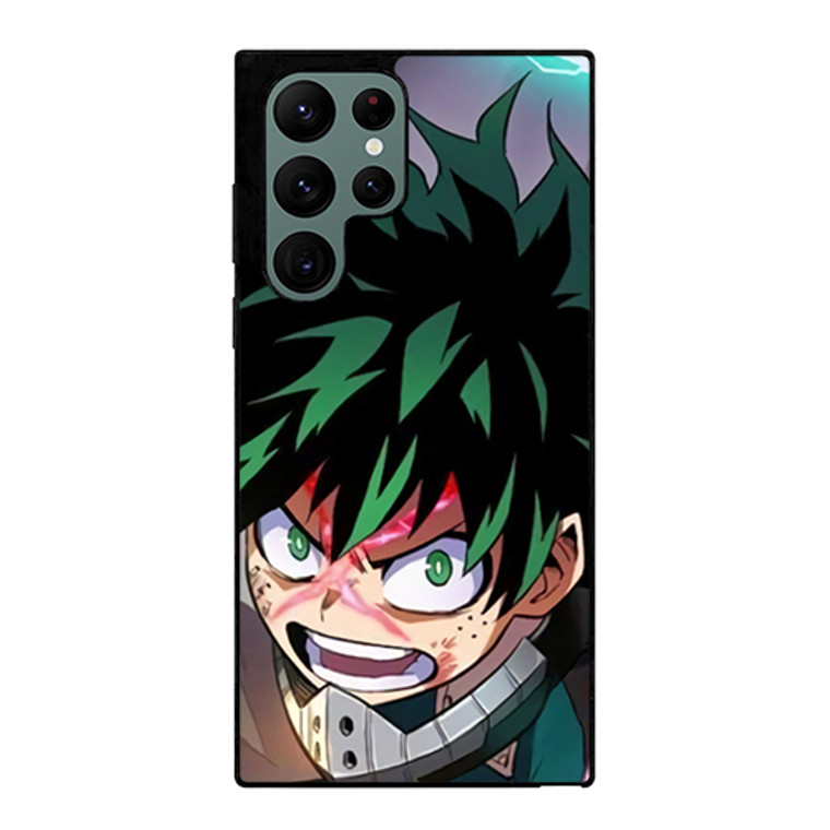 Izuku Midoriya Face Samsung Galaxy S22 Ultra 5G Case Cover