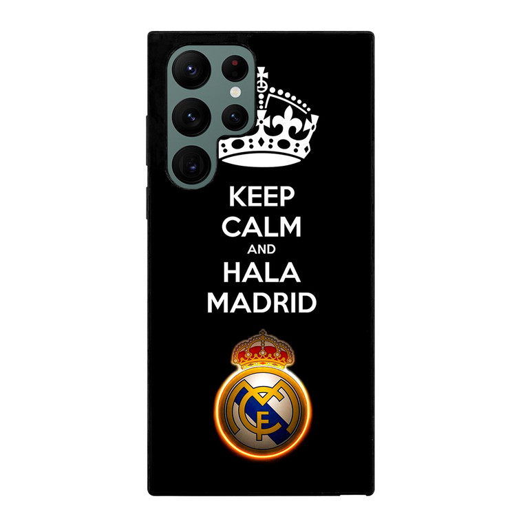 KEEP CALM AND HALA MADRID Samsung Galaxy S22 Ultra 5G Case Cover