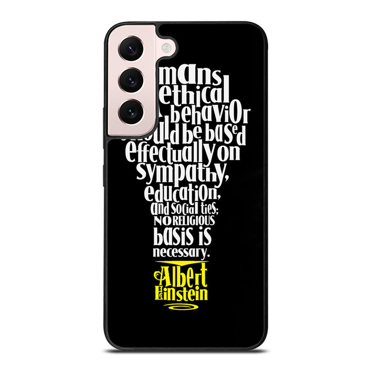 ALBERT EINSTEIN 'S THINKING Samsung Galaxy S22 Plus 5G Case Cover