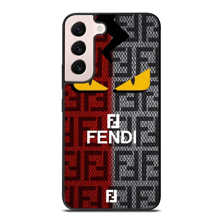 FENDI ROMA EYES LOGO Samsung Galaxy S22 Plus 5G Case Cover