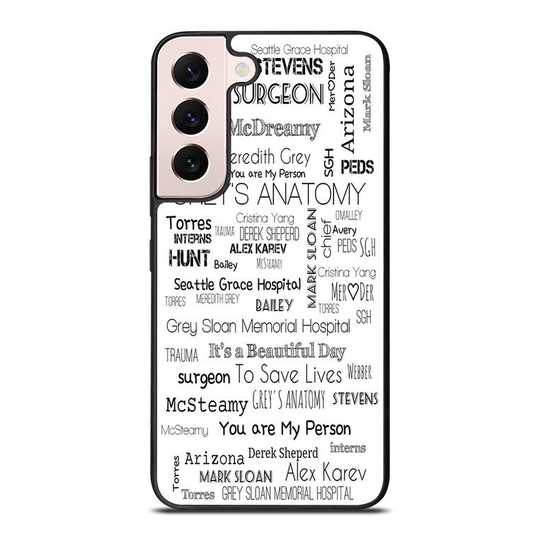 GREY'S ANATOMY STORY Samsung Galaxy S22 Plus 5G Case Cover GREY'S ANATOMY STORY Samsung Galaxy S22 Plus 5G Case Cover