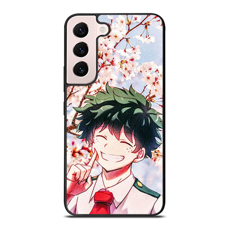 Izuku Midoriya Cute Face Samsung Galaxy S22 Plus 5G Case Cover