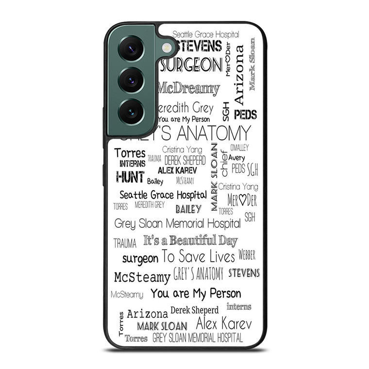 GREY'S ANATOMY STORY Samsung Galaxy S22 5G Case Cover GREY'S ANATOMY STORY Samsung Galaxy S22 5G Case Cover