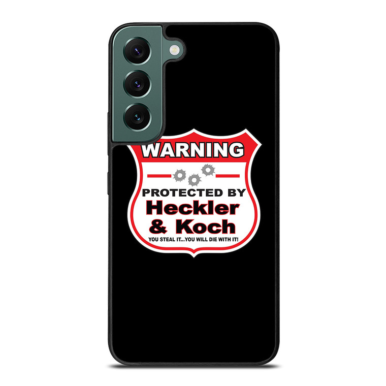 HECKLER & KOCH WARNING Samsung Galaxy S22 5G Case Cover