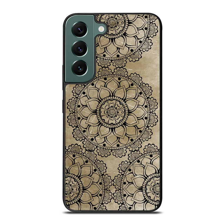 HENNA MANDALA DESIGN Samsung Galaxy S22 5G Case Cover