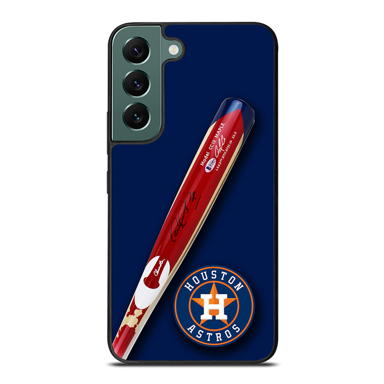 Houston Astros Correa's Stick Signed Samsung Galaxy S22 5G Case Cover