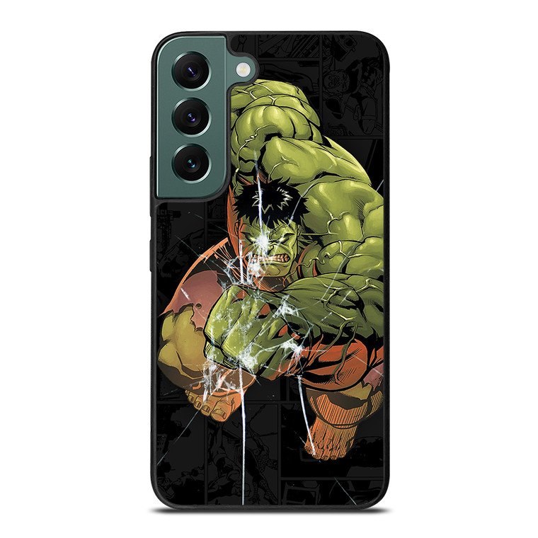 Hulk Comic In Action Samsung Galaxy S22 5G Case Cover