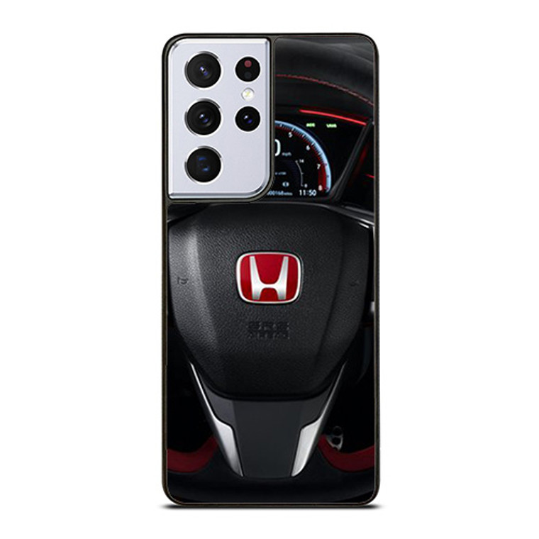 Civic Type R Steering Speed Meter Samsung Galaxy S21 Ultra 5G Case Cover