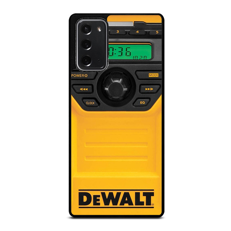 Dewalt Worksite Radio Image Samsung Galaxy Note 20 5G Case Cover