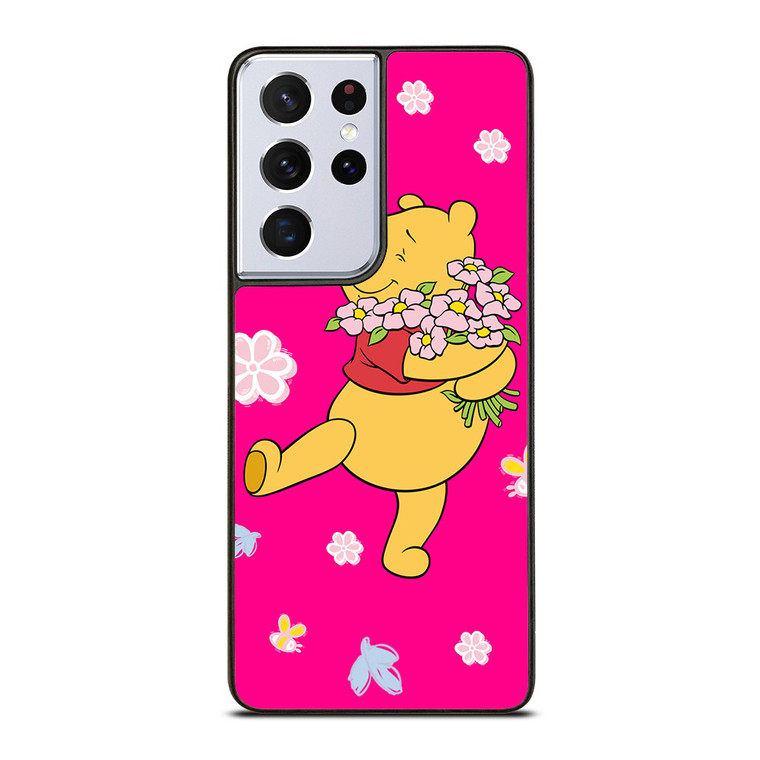 CUTE WINNIE THE POOH CASE Samsung Galaxy S21 Ultra 5G Case Cover